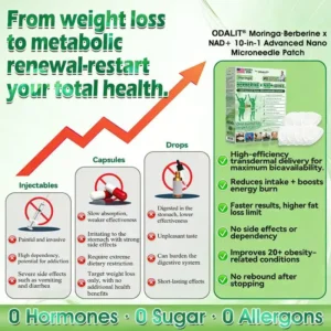 🇺🇸 𝐎𝐟𝐟𝐢𝐜𝐢𝐚𝐥 𝐔𝐒 𝐒𝐭𝐨𝐫𝐞 | 🧑‍⚕️🩺 ODEIUN™ Moringa · Berberine × NAD+ 𝟏𝟎-𝐢𝐧-𝟏 𝐀𝐝𝐯𝐚𝐧𝐜𝐞𝐝 𝐍𝐚𝐧𝐨 𝐌𝐢𝐜𝐫𝐨𝐧𝐞𝐞𝐝𝐥𝐞 𝐏𝐚𝐭𝐜𝐡 — 𝐎𝐧𝐜𝐞 𝐃𝐚𝐢𝐥𝐲, 𝐕𝐢𝐬𝐢𝐛𝐥𝐞 𝐑𝐞𝐬𝐮𝐥𝐭𝐬 𝐢𝐧 𝟕 𝐃𝐚𝐲𝐬
